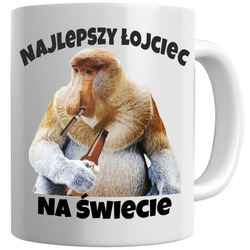 KUBEK Z NADRUKIEM NAJLEPSZY ŁOJCIEC NA PREZENT DLA TATY OJCA