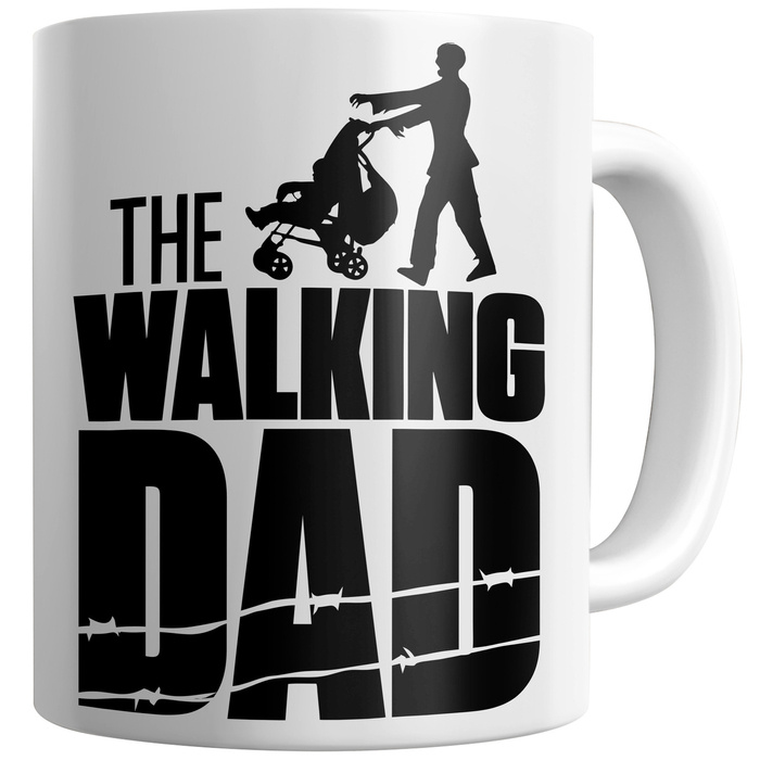 KUBEK THE WALKING DAD PREZENT DLA TATY ZABAWNY