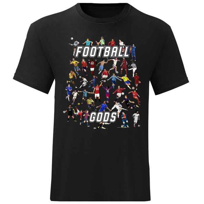 MĘSKI T-SHIRT KOSZULKA FOOTBALL GODS BOGOWIE PIŁKI NOŻNEJ