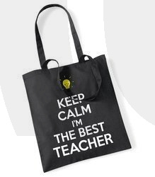 Torba Dzień Nauczyciela Keep Calm I’m The Best Teacher