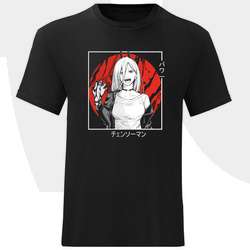 KOSZULKA MĘSKA CHAINSAW MAN ANIME