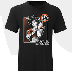 KOSZULKA MĘSKA GOKU SONGO SAIYAN DRAGON BALL L