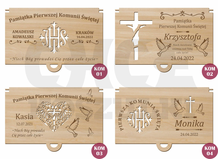 PUDEŁKO NA PIENIĄDZE I KOMUNIA ŚWIĘTA PREZENT