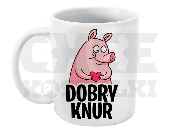 ZESTAW 2 KUBKÓW DLA PAR ŚWINKI KNUR i ŚWINIA