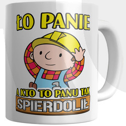 KUBEK BOB BUDOWNICZY DLA FACHOWCA ŚMIESZNY