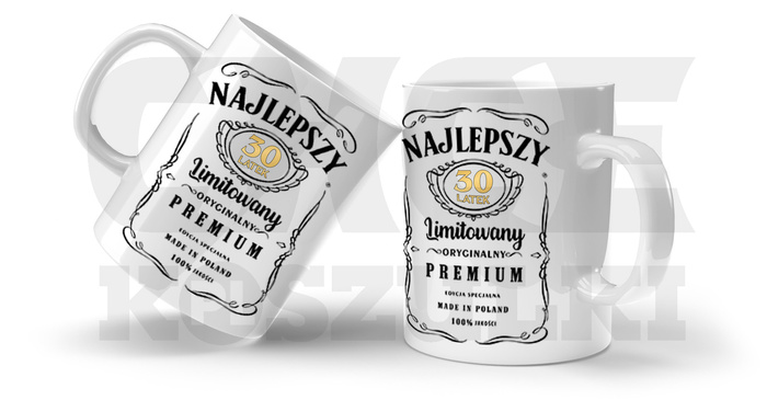 KUBEK NA 30 URODZINY NAJLEPSZY 30 LATEK PREZENT