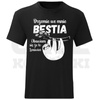 KOSZULKA MĘSKA DRZEMIE WE MNIE BESTIA ZABAWNA