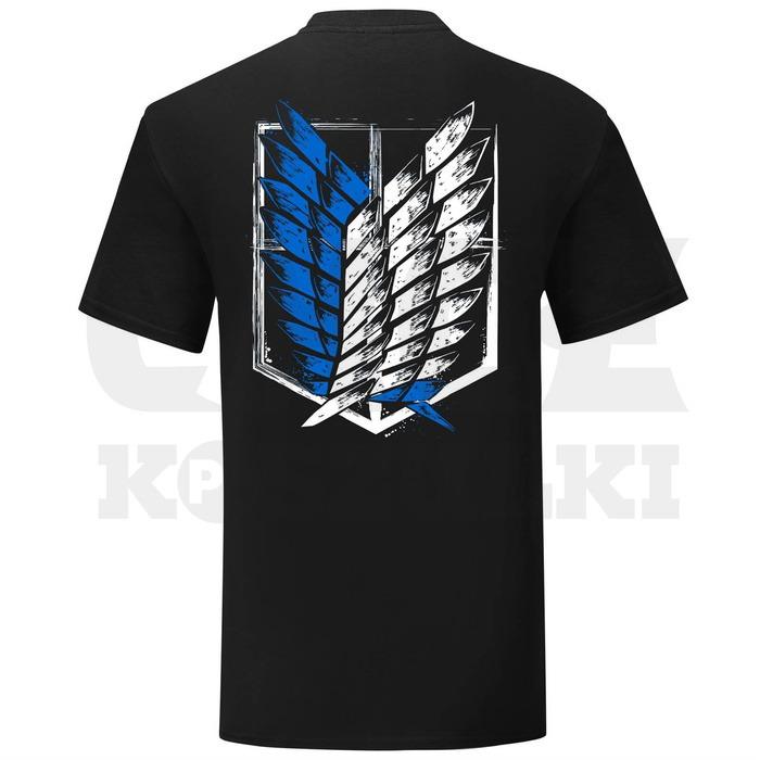 KOSZULKA MĘSKA ATTACK ON TITAN ATAK TYTANÓW