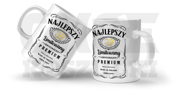 KUBEK NA 20 URODZINY NAJLEPSZY 20 LATEK PREZENT