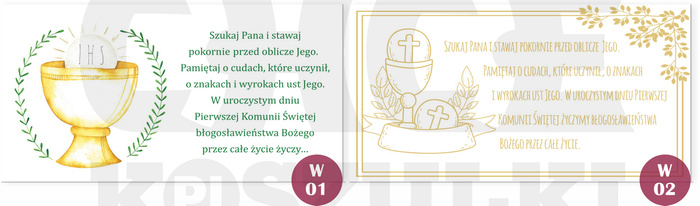 PUDEŁKO NA PIENIĄDZE I KOMUNIA ŚWIĘTA PREZENT