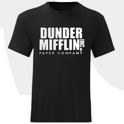 KOSZULKA MĘSKA DUNDER MIFFLIN PAPER COMPANY THE OFFICE
