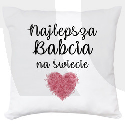 PODUSZKA DLA BABCI DZIEŃ BABCI NA PREZENT B3