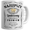KUBEK NA 50 URODZINY NAJLEPSZY 50 LATEK PREZENT