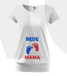 Koszulka ciążowa Będę Mamą