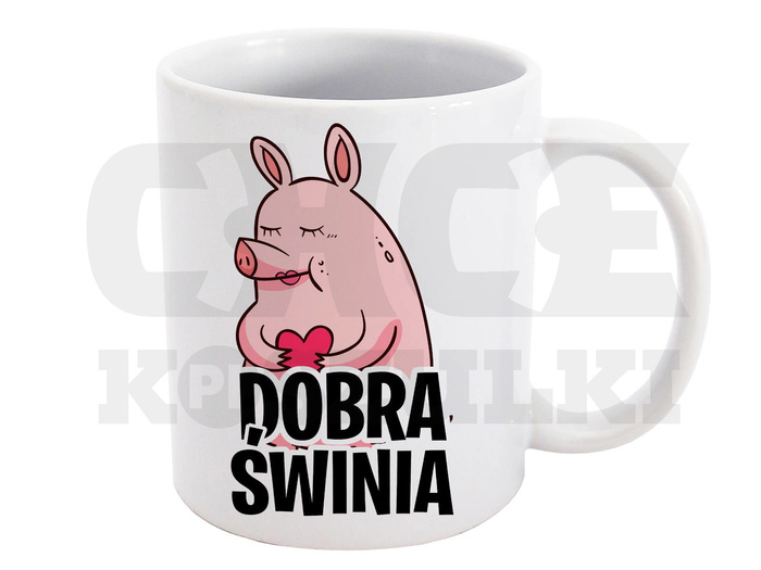 ZESTAW 2 KUBKÓW DLA PAR ŚWINKI KNUR i ŚWINIA