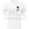KOSZULKA MĘSKA POCKET GOKU DRAGON BALL ANIME