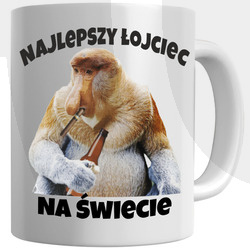 KUBEK Z NADRUKIEM NAJLEPSZY ŁOJCIEC NA PREZENT DLA TATY OJCA