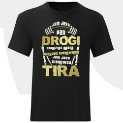 KOSZULKA MĘSKA DLA KIEROWCY TIRA TIROWIEC