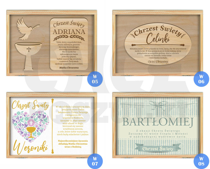 PISMO ŚWIĘTE W PUDEŁKU PAMIĄTKA KOMUNIA CHRZEST (małe)
