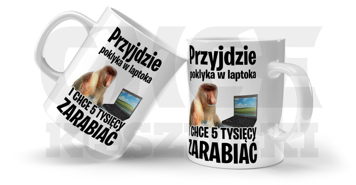 KUBEK NOSACZ PRZYJDZIE POKLYKA ŚMIESZNY PREZENT