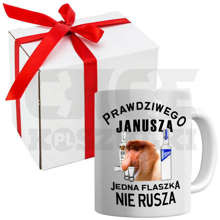 KUBEK PRAWDZIWEGO JANUSZA JEDNA FLASZKA NIE RUSZA