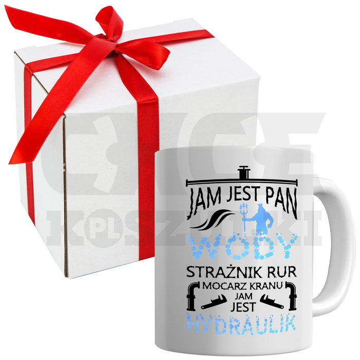 KUBEK DLA KIEROWNIKA NA PREZENT UPOMINEK JAM JEST PAN WODY