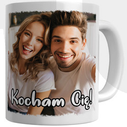 KUBEK Z TWOIM ZDJĘCIEM PREZENT NA WALENTYNKI