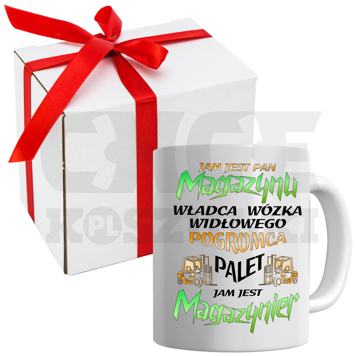 KUBEK DLA MAGAZYNIERA MAGAZYNIER PREZENT