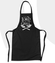 Fartuszek z nadrukiem The lord of the grill