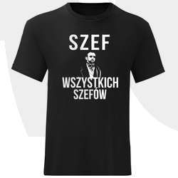 KOSZULKA MĘSKA SZEF WSZYSTKICH SZEFÓW