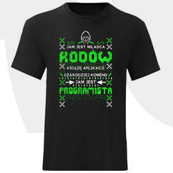 KOSZULKA MĘSKA DLA PROGRAMISTY INFORMATYK