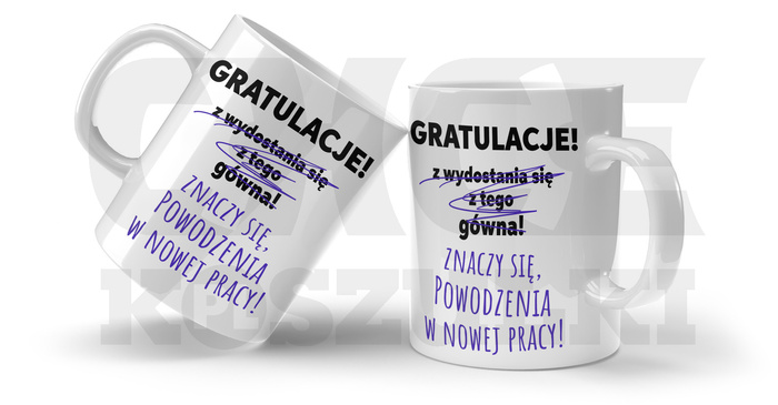 KUBEK NA POŻEGNANIE KOLEŻANKI KOLEGI Z PRACY