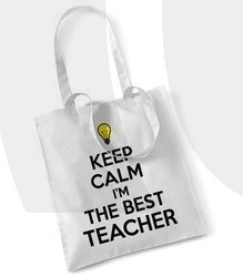 Torba Dzień Nauczyciela Keep Calm I’m The Best Teacher