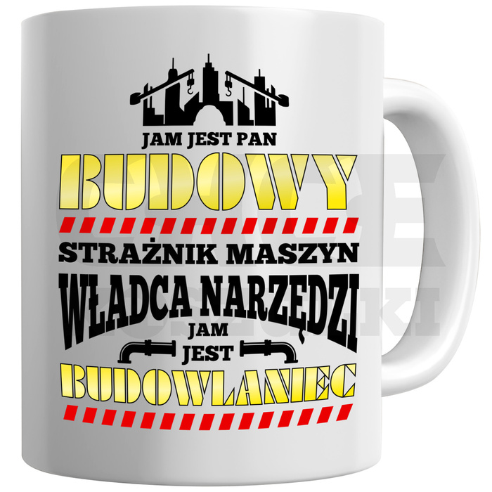 KUBEK DLA BUDOWLAŃCA BUDOWA MAJSTER PREZENT