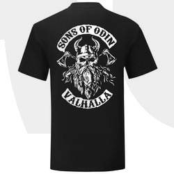 KOSZULKA MĘSKA SONS OF ODIN VALHALLA VIKINGS