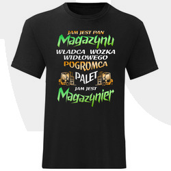 KOSZULKA MĘSKA DLA MAGAZYNIERA MAGAZYNIER