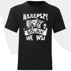 KOSZULKA MĘSKA DLA ROLNIKA NAJLEPSZY ROLNIK