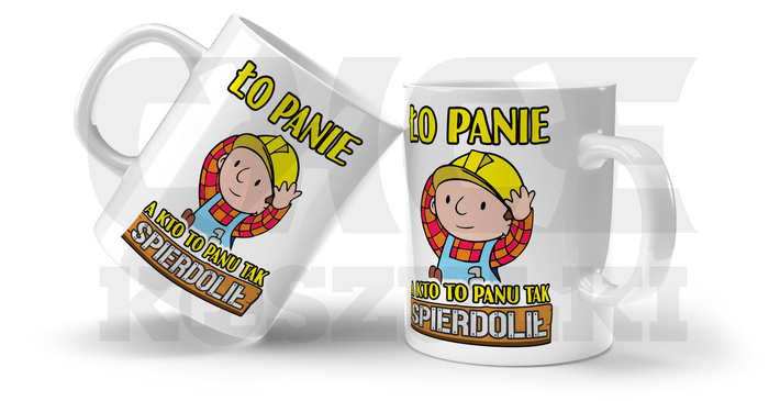 KUBEK BOB BUDOWNICZY DLA FACHOWCA ŚMIESZNY